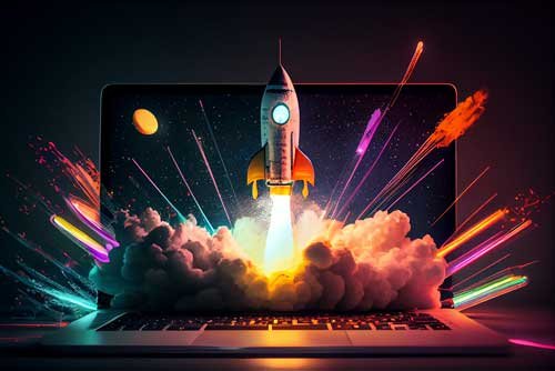"performance of a website's speed in a search engine after doing SEO"